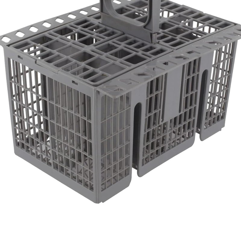 QUAILITAS Dishwasher Cutlery Basket [Grey] – Replacement Cutlery Basket for