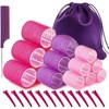 Roller Set 32 count, Velcro Rollers for Long Medium Short