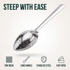 Heart Tea Infuser for Loose Leaf Tea Steeper, Long Grip