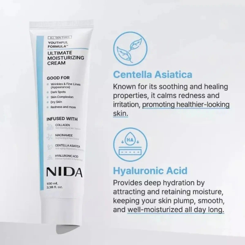 Crema Hidratante Hi Nida Youthful Formula Ultimate, 2 Really