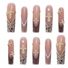 YINOX Hand-applied Nail Art | Leopard Print and Cross Designs