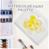 COHEALI Watercolor Palette Tray Empty Paint Palette for Artists Students