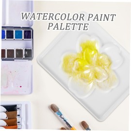 COHEALI Watercolor Palette Tray Empty Paint Palette for Artists Students Mixed Media