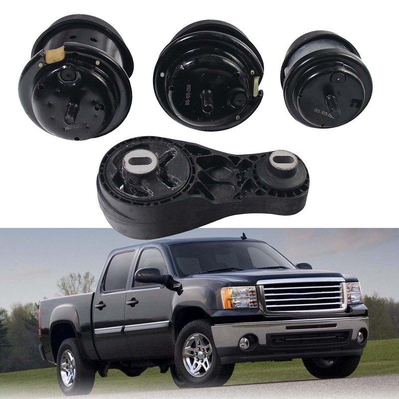 BST BSSP 4PCS Engine Motor Mount Kit Compatible with 2009-2017