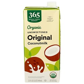 365 by Whole Foods Market, Coconut Milk Unsweet Original Organic, 32 Fl Oz