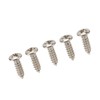 100PCS Guitar Pickguard Screws Metal Guard Plate Mounting Screw Electric