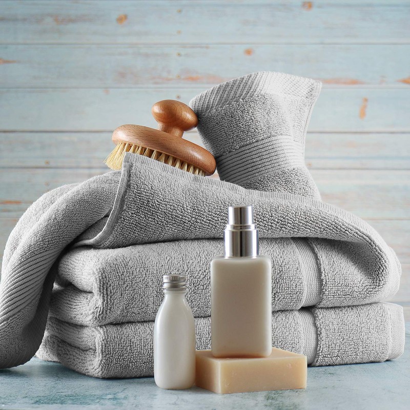 Hearth & Harbor Bath Mat Towels - 100% Ring Spun
