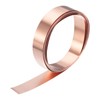 sourcing map Copper Sheet Roll 2000mm x 10mm x 0.1mm,
