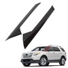 Threemom Windshield Outer Trim Pillar Molding For Ford Explorer 2011-19