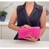 LeahWard Women's Satin Large Bow Clutch Bag Wedding Holiday Party