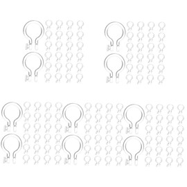 Operitacx 250 Stk Nasenklammer Nasenringe Blanko Nasenring Nasenringadapter Ring zum Selbermachen Nasenring Silikon DIY Nasenring Ohrclip Lieferungen Ohrring Zubehör Kieselgel