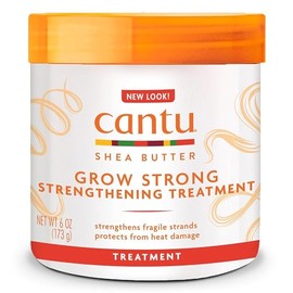 Shea Butter Grow Strong Strengthening Treatment by Cantu for Unisex - 6 oz Treatment
