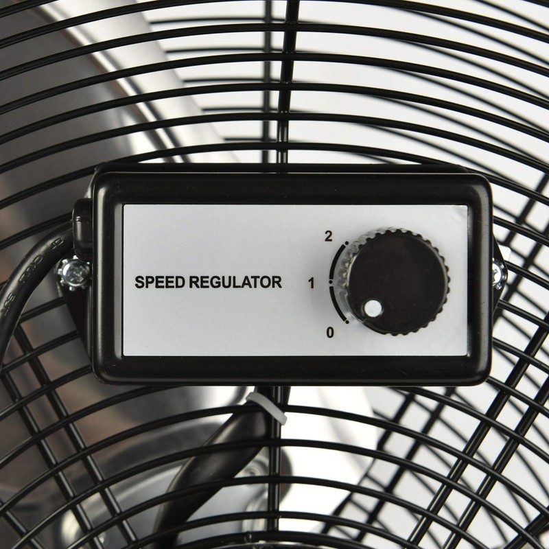 AA011 24-Inch High Velocity Industrial Drum Fan, 7500 CFM Air