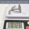 RFORPLY Zinc Alloy Double Prong Ceiling Hook Towel/Robe Clothes Hook