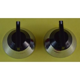 Scaroo ER330190 Exact Compatible Replacement Part for Whirlpool Knob, Black New 2 Pack*
