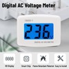 Voltage Meter Digital AC Voltage Meter EU Plug Voltmeter AC