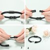 Cremation Jewelry Skull Urn Bracelet for Ashes for Men Women