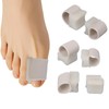 BOXOB 6pcs Gel Toe Separators for Women and Men, Big