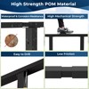 Gyykzz 2 Pack Flat Handrail Connector Accessories, 130mmx56mmx26mm Extension Connector