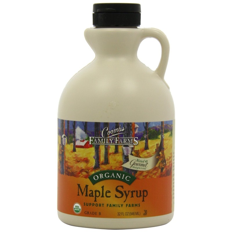 Coombs Family Farms Maple Syrup, Organic, Grade A, Dark Color,