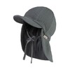 Sterntaler Unisex Neck Peaked Cap with Neck Protection Muslin with