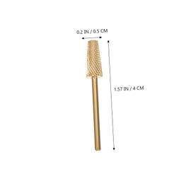 Gatuida Nail Drill Tungsten Grinding Bit for Electric Nail Sander Compact for Home and Salon Use for Manicure and More