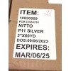 Nitto P-11 Aluminium Foil Tape 3in x 60 yd Speed