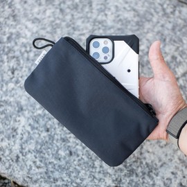 [WERKS] EDC Pouch 2.0 Navyblack Works Everyday Carry Pouch, Width 7.9 x Height 3.9 inches (20 cm) x Height 3.9 inches (10 cm), Storage Case, Small Items, Navy Black, black