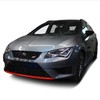Finest Folia, Spoiler Blade Film, Lip Front Spoiler Splitter, red