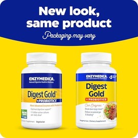 Enzymedica | Digest Gold + Probióticos, 45 Cápsulas