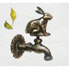 Brass Rabbit Garden Outdoor Faucet - 3/4" Inches Pipe Thread