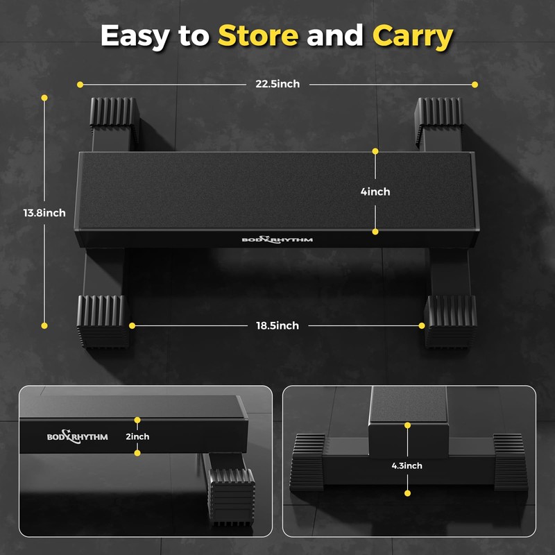 Upgraded Calf Raise Bar for Home Gym Workouts, Standing Calf