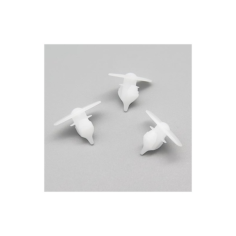 VVO Fasteners White Plastic Clips Front Door Seal Clips Compatible