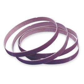Sanding Belt, 1/2 In Wx12 In L, AO, 80GR