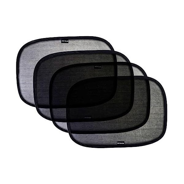 Enovoe Car Window Shades for Baby (21"x14") - 4 Pack