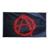 Flaggenfritze® Anarchy Anarchy Balcony Flag Red 90 x 150 cm