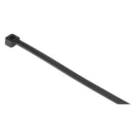 Hama 00221001 Velcro Cable Ties Plastic Black Flexible 30 cm x 0.48 cm Pack of 50