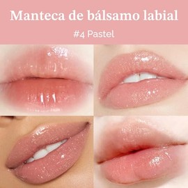 BAISEN DIARY Bálsamo de manteca labial de verano especial - Cuidado labial ultrahidratante y nutritivo con ingredientes naturales, manteca de karité y