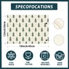 BOTB LIHM Christmas Tree Green Winter Xmas Cloth Placemats Set