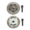 Pair Camshaft Phaser VVT Variable Valve Timing Cam Sprocket Replacement