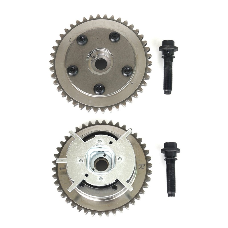 Pair Camshaft Phaser VVT Variable Valve Timing Cam Sprocket Replacement