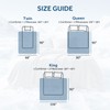 EASELAND Cooling Comforter Set King/Cali King Size for Hot Sleepers,Cooling