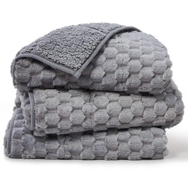 Sherpa Fleece Weighted Blanket for Adults, Queen 60"x80" 15lbs
