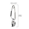 Maine Man Escargot Snail Dining Tongs, 18/8 Stainless Steel