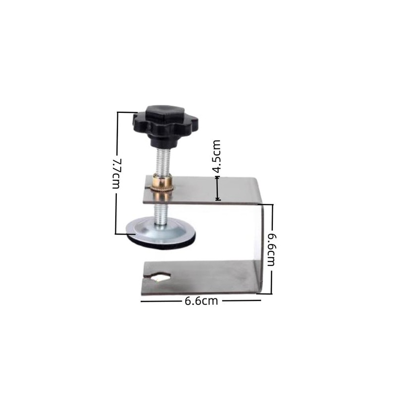 GYWHOOFT Drawer Front Installation Clamps,2 PCS Stainless Steel Drawer Fixing