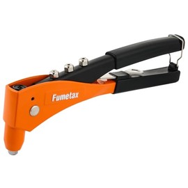 Remachadora 10.5",remachadora manual,profesional con remaches SW-8122002 | 4 quick-change nozzles without the need for tools for rivets of:3/32",1/8",5/32",3/16"