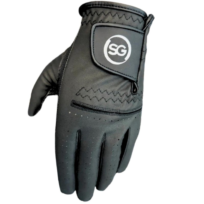 Pack of 3 Synthetic Microfiber Men's Golf Gloves – Adjustable