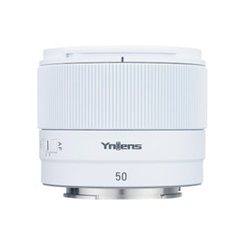YONGNUO 50mm F1.8 Lens for Sony E Mount, Auto Focus F1.8S Large Aperture APSC Frame Standard Prime Lens for Sony E-Mount Mirrorless Cameras (White)