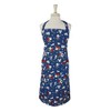 Dexam 16141270 Bloom Adult Apron Indigo, Cotton, Blue