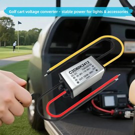 Voltage Converter 24 V to 12 V 5 A, DC DC Converter 24 to 12, Voltage Limiter 12, Step Down Power Supply Buck Converter (15-36 V)